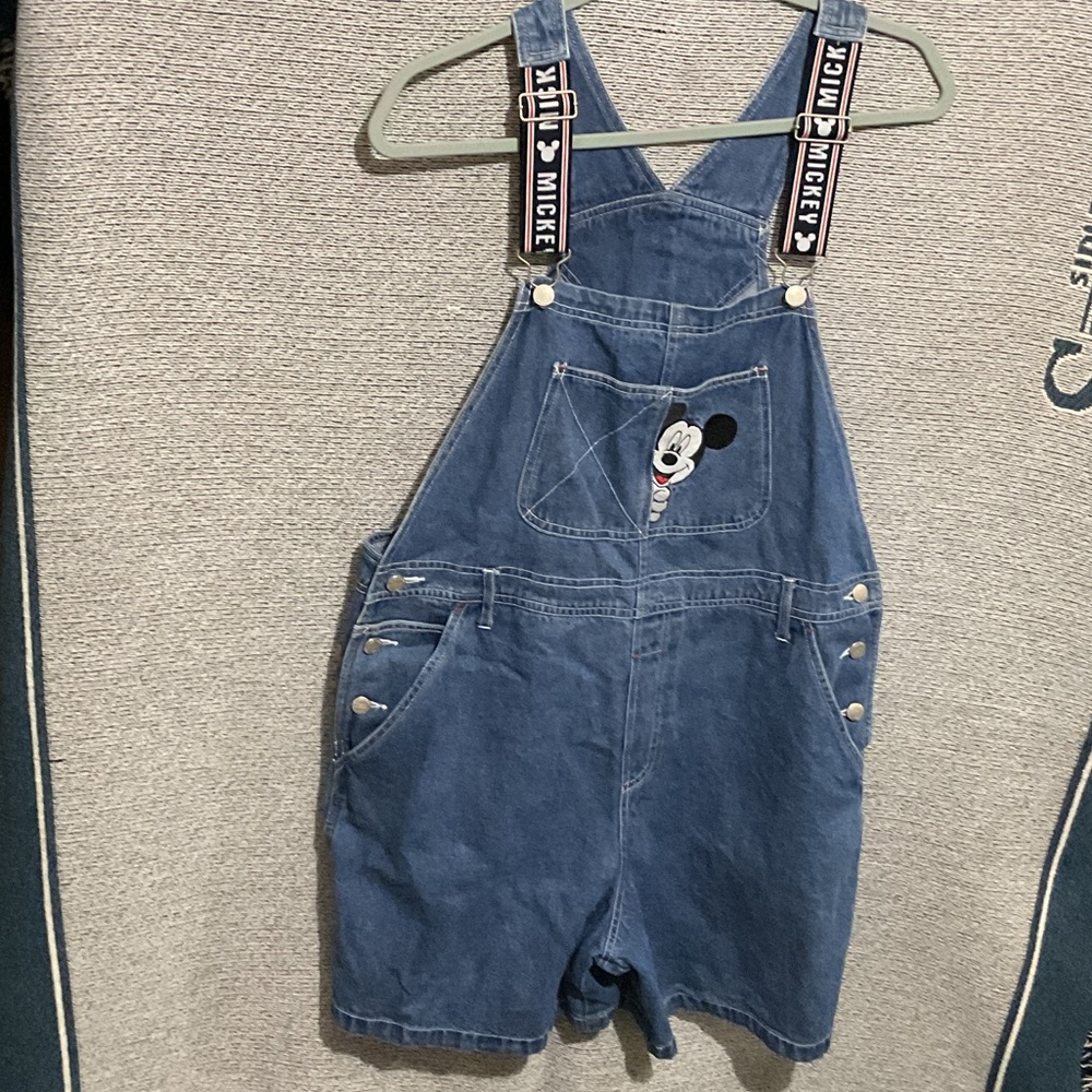 Disney Blue Denim Overalls